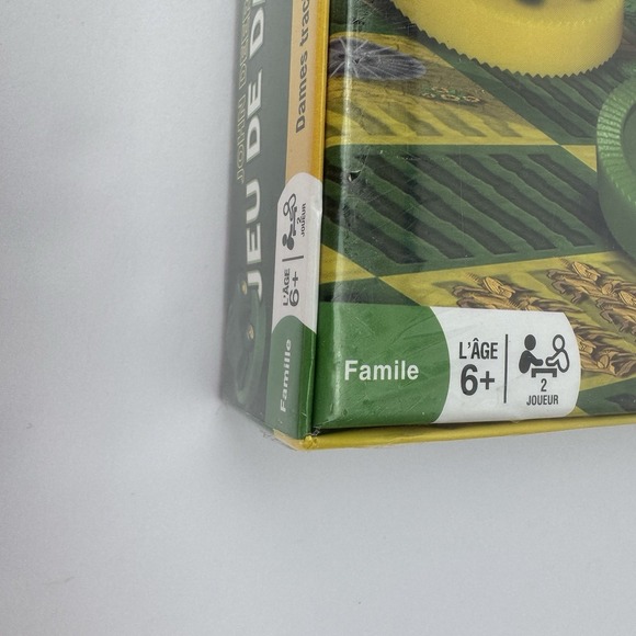 John Deere Checkers Game, Tractor Board Game NEW SEALED - Picture 7 of 12